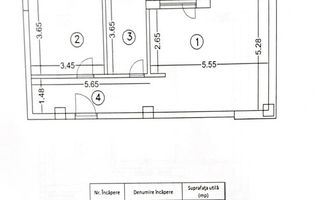 Apartament 2 camere – ultracentral Otopeni, direct de la dezvoltator - Schiță 10
