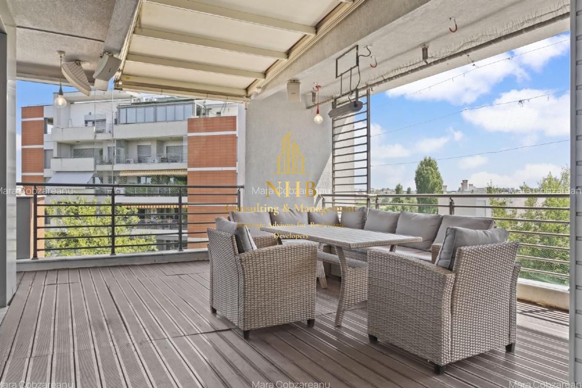 Penthouse 4 camere Green Lake Sisesti + 2 locuri de parcare! - Poză 1