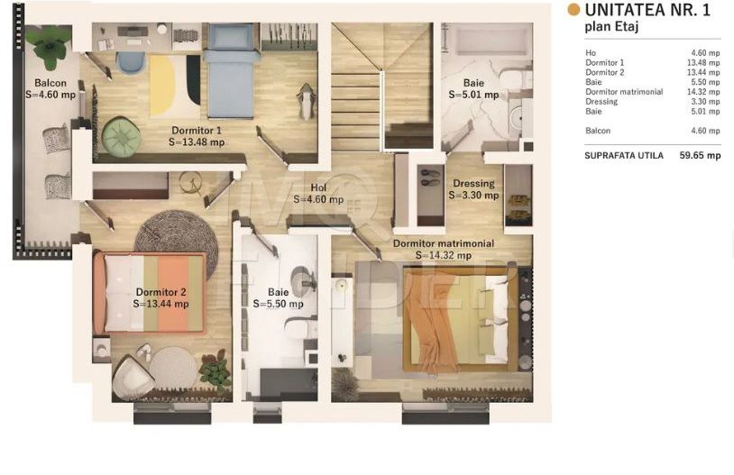 Vanzare duplex Floresti, zona Sub Cetate - Poză 11