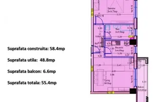 Apartament 2 camere | Bloc 2025 | Sisesti - Poză 11