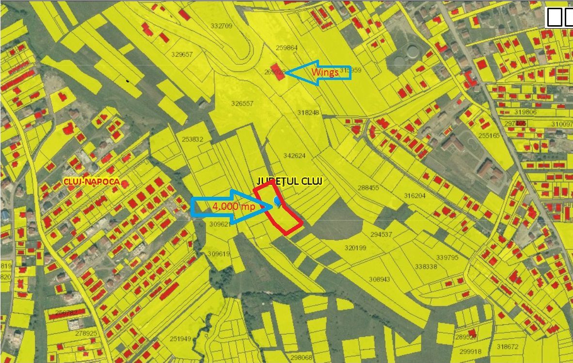 Teren construibil 4.000 mp, strada Frunzișului, lângă Wings - Poză 5
