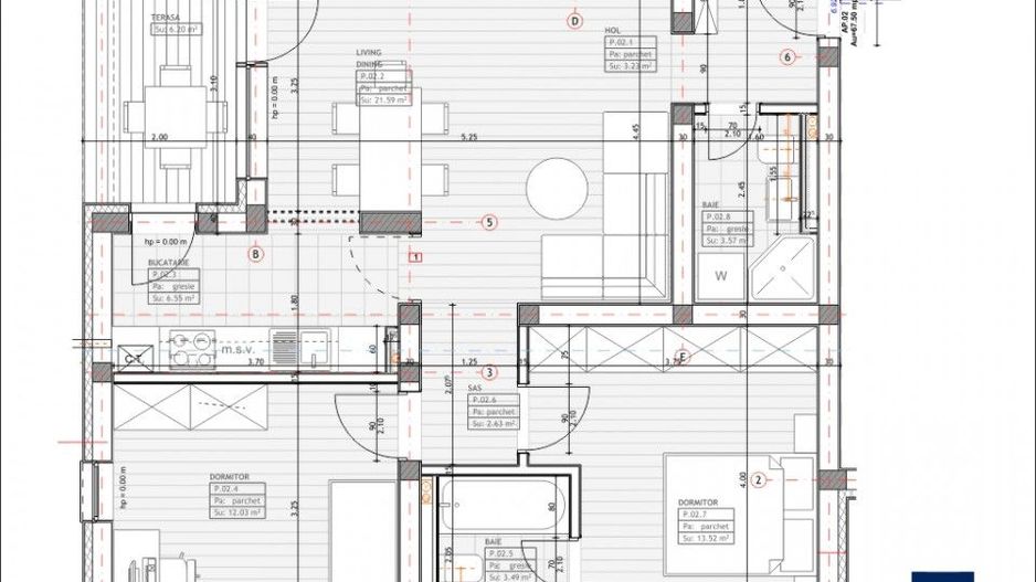 Comision 0%. Apartament modern 3 camere, parter, terasa, bloc nou, Braytim.  - Schiță 29