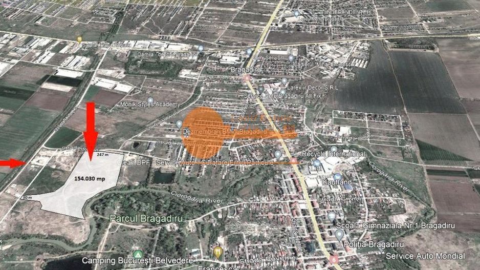 Teren intravilan in zona  Clinceni - Parcul Bragadiru, 35000 mp. - Poză 2