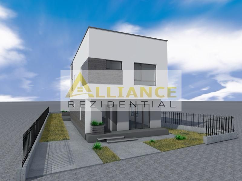 Casa individuala P+1E - 4 camere 3 bai + dressing - teren 1200mp - Poză 2