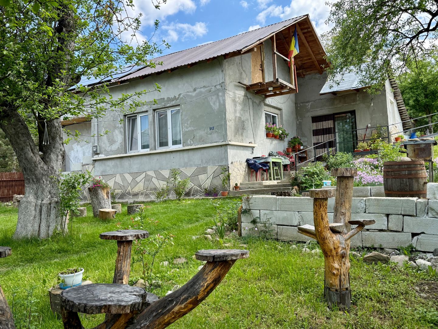 2 Case + teren 1390 mp langa parcul central Provita de Sus - Poză 1