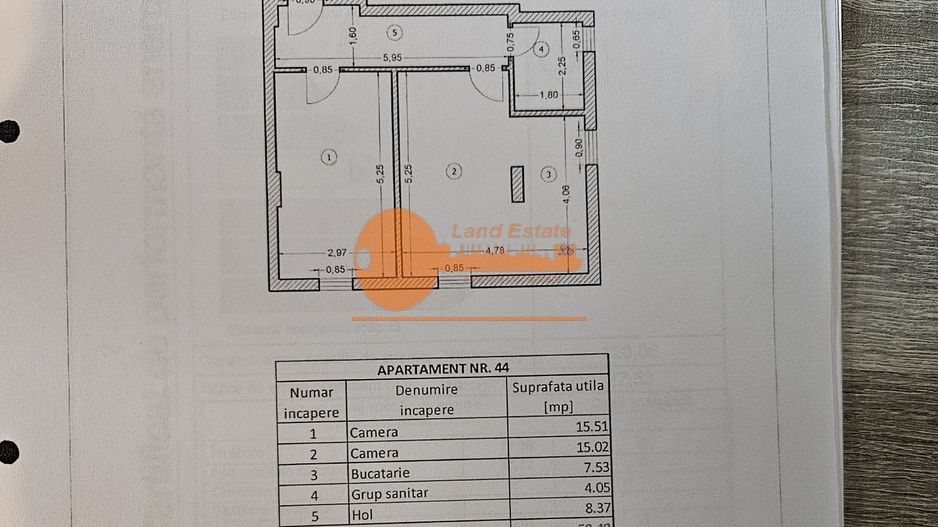 2 camere Drumul Taberei-Moinesti ( 2015 bloc ) - Poză 11
