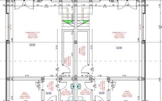Vand duplex P+E 120mp 3 bai 4 dormitoare Mosnita Noua - Poză 3