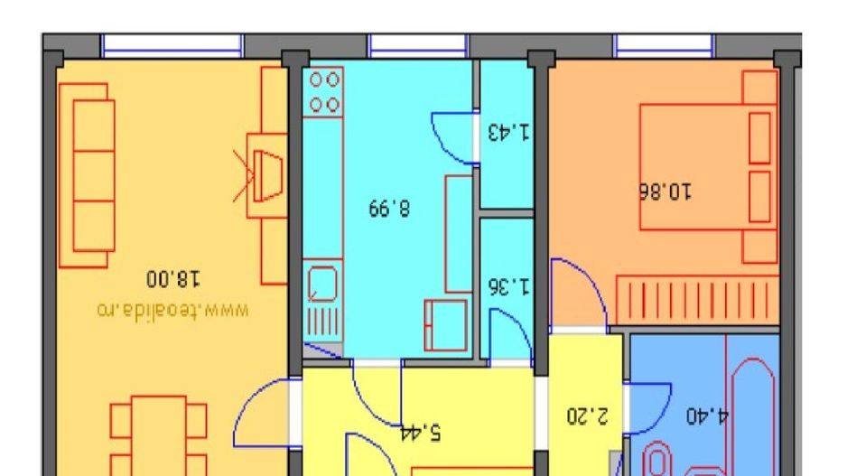 De vanzare Apartament 2 camere Gorjului - Poză 9