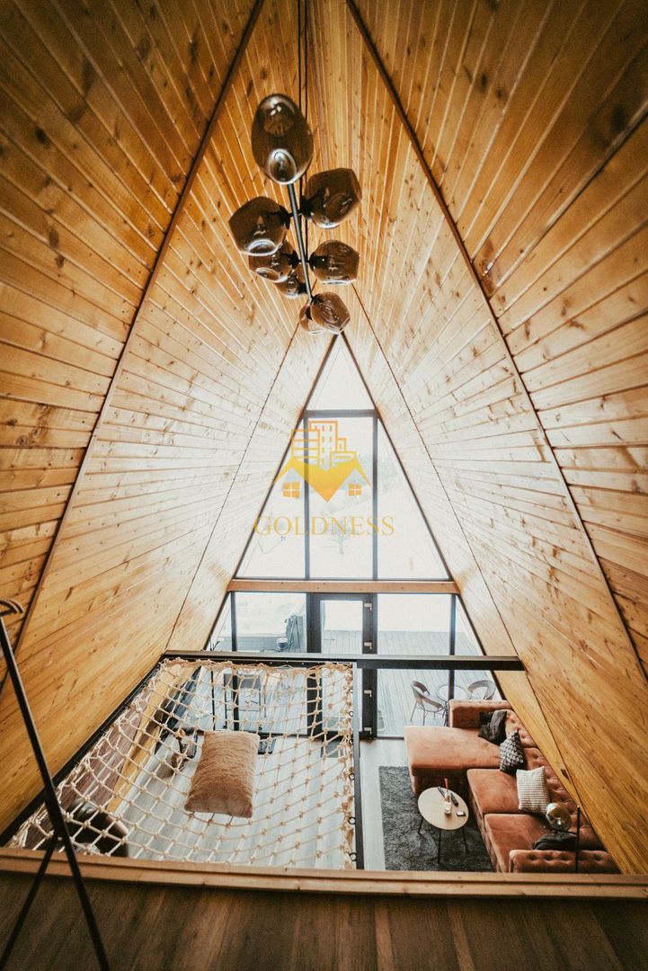 Afacere la cheie! Minicomplex 2 cabane A-frame, teren 1250mp, Vladeasa - Poză 7