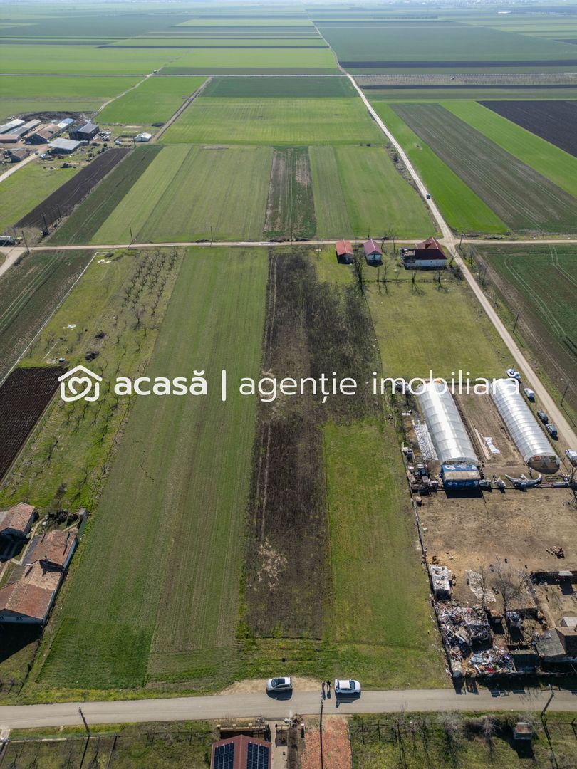 Teren 3.600 mp în Curtici, 2 fronturi stradale – La doar 20 km de Arad - Poză 8