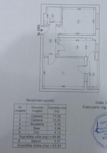 Apartament 2 camere Militari-Lujerului - Schiță 10