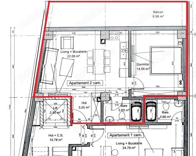 Apartament de închiriat 2 camere, 5 minute parc Herestrau - Poză 10