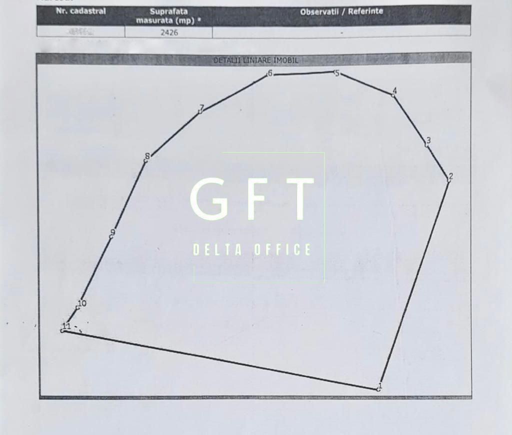 Teren intravilan 2426 mp- utilitati - Zona V. Budacului Lempes - Poză 2