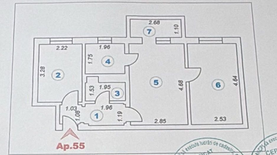 De Închiriat – Apartament 3 Camere | Zona Brătianu (Școala 8), Constanța - Poză 8