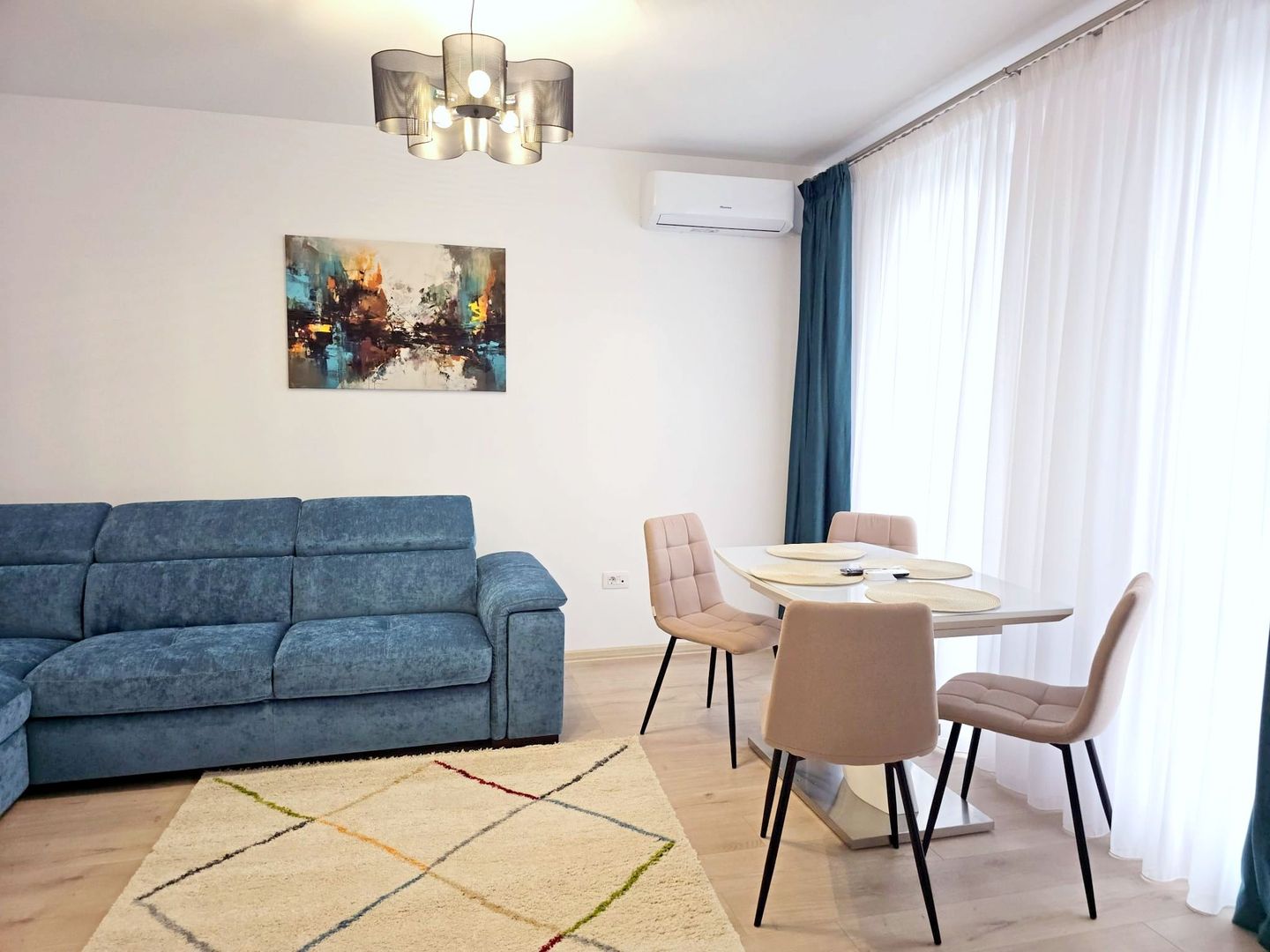 Apartament cu 2 camere mobilat si utilat, bloc nou - Prima inchiriere - Poză 7