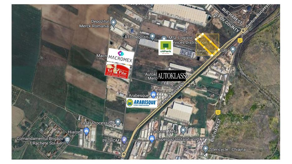 Investitie | Logistica | Productie | 23600 mp |  Centura Bucuresti | - Schiță 8