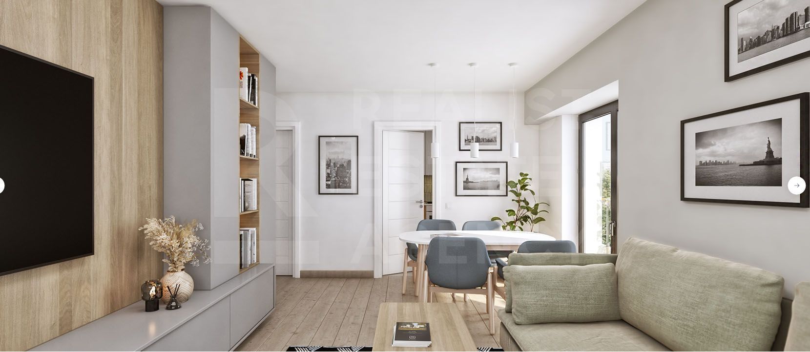 Vânzare, apartament, 2 camere+birou tip 3A, HILS Republica, București - Poză 1