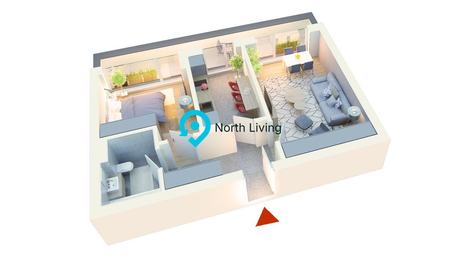 2 Camere Decomandat | Ansamblu Rezidential - Bucurestii Noi - Poză 8