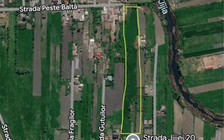 Teren intravilan de vânzare în comuna Golești, sat Golești, strada Jijiei nr. 20 - Poză 1