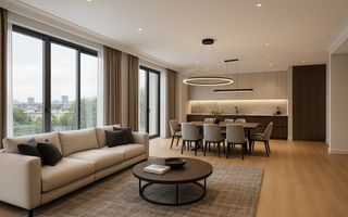 PENTHOUSE PANORAMIC – Etaj 9 | 4 Dormitoare | 5 Băi | Living 103 mp - Poză 2