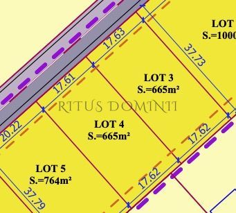 Teren Intravilan, Sânmartin, 500mp, 32ml deschidere - Poză 1