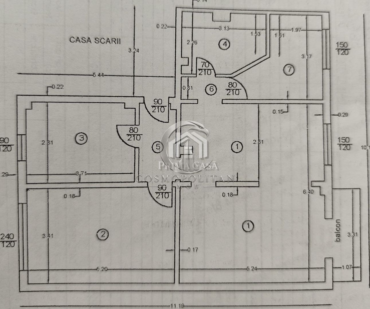Apartament cu 4 camere ~ zona Brosteni ~ etaj 3din4 ~ 97mp utili ~ renovat ~ - Poză 12