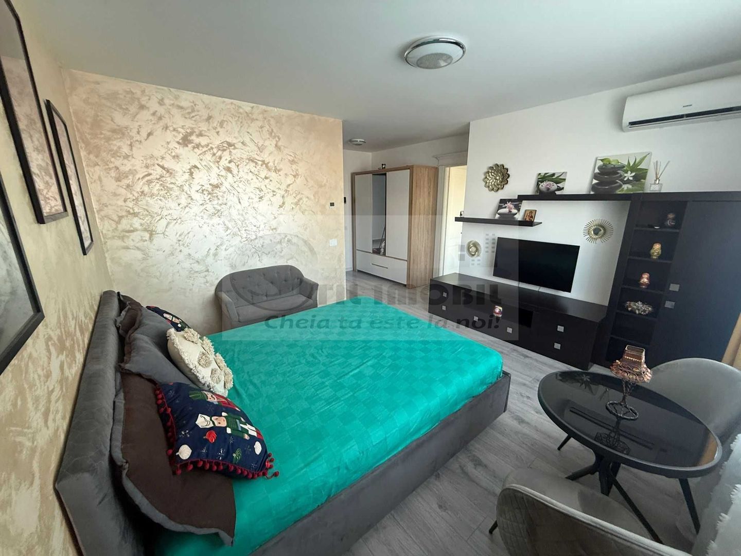 Apartament o cameră  – Poitiers Towers | Complet mobilat-400EURO - Poză 1