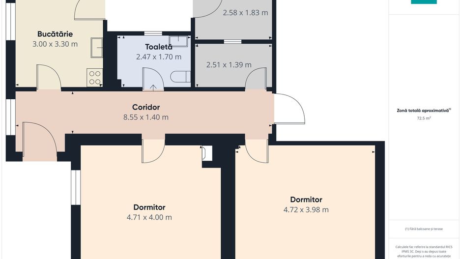 Casă cu teren generos, zonă centrală, Curtici - Poză 10