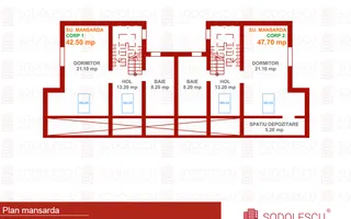 Duplex generos. Comision 0% - Schiță 18