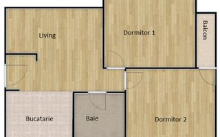Apartament 3 camere Torontalului cu centrala - Poză 10