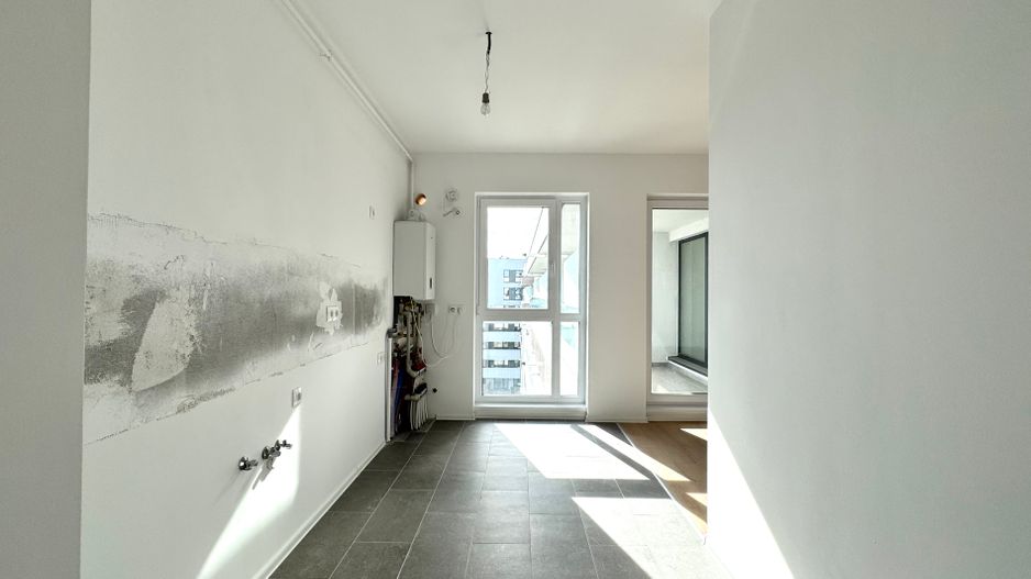 3 camere. Bucătărie Open-Space - Verdere curte interioară - Poză 3