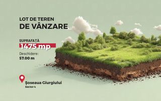 Teren 1.475 mp,  Ideal dezvoltare imobiliara, Str. N.D. Cocea - Poză 1