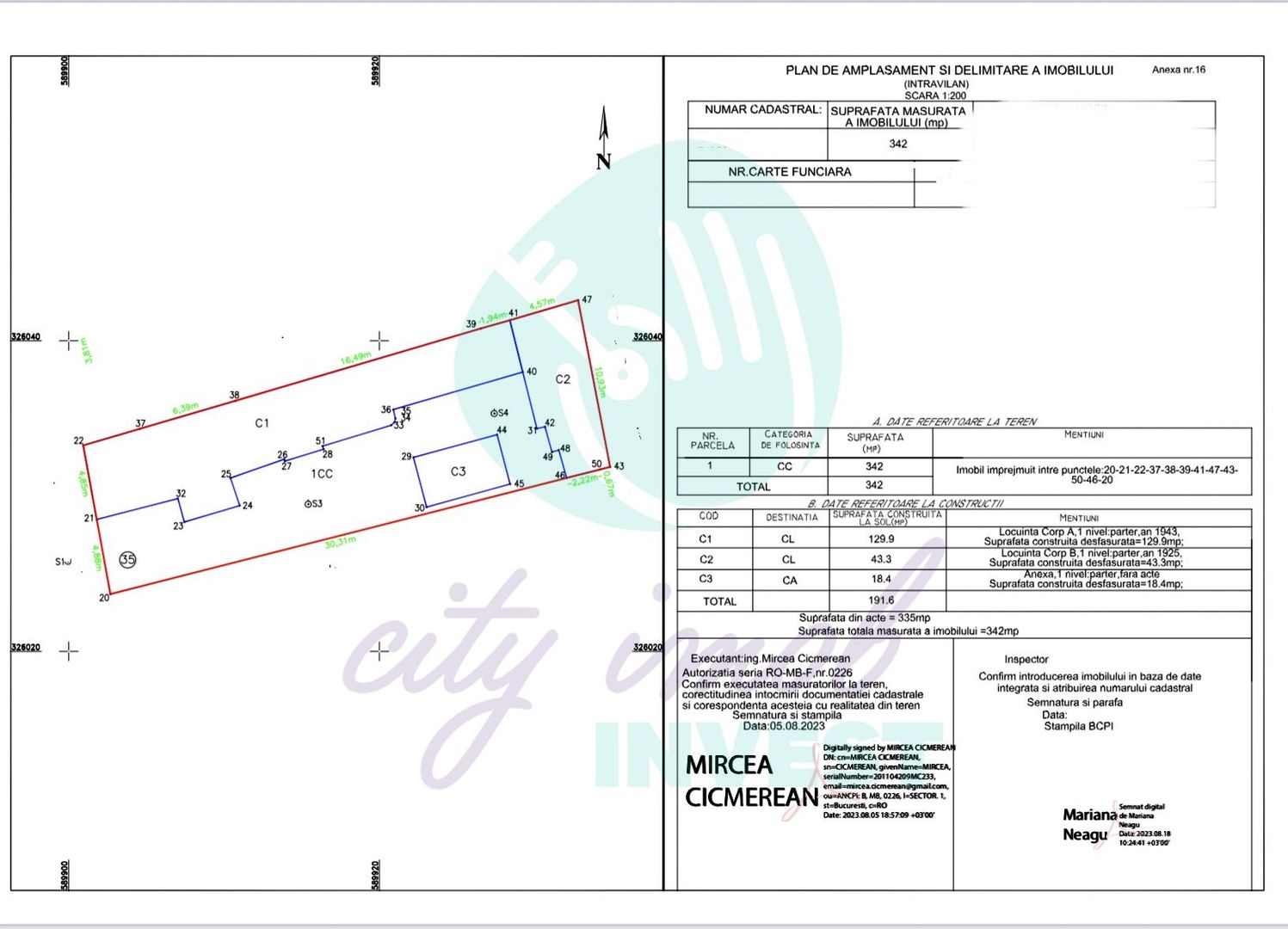 Casa cu teren de 342 in zona Unirii-Calea Calarasilor - Poză 12