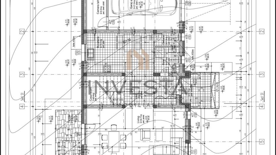 Vila Spațioasă 500mp în Chinteni ideală pentru Familie sau Investiție! - Schiță 13
