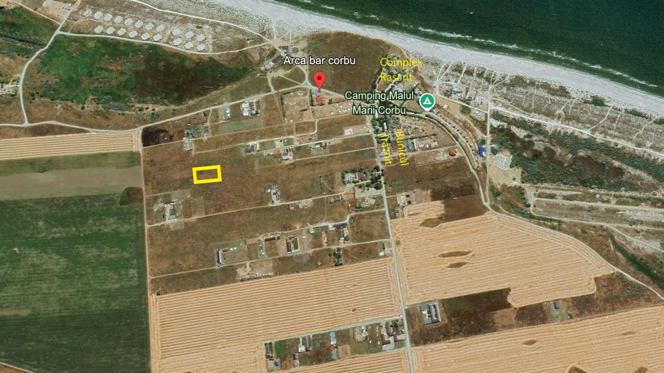 Teren Intravilan Plaja Corbu | 1.064 mp | Ideal Investiție - Poză 2