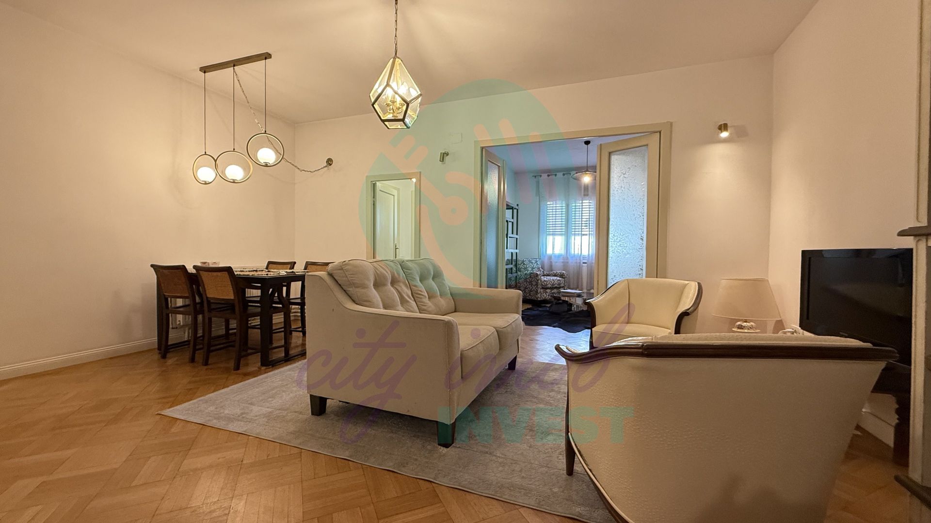 Apartament 3 camere parter, ideal birou – Dorobanți - Poză 1