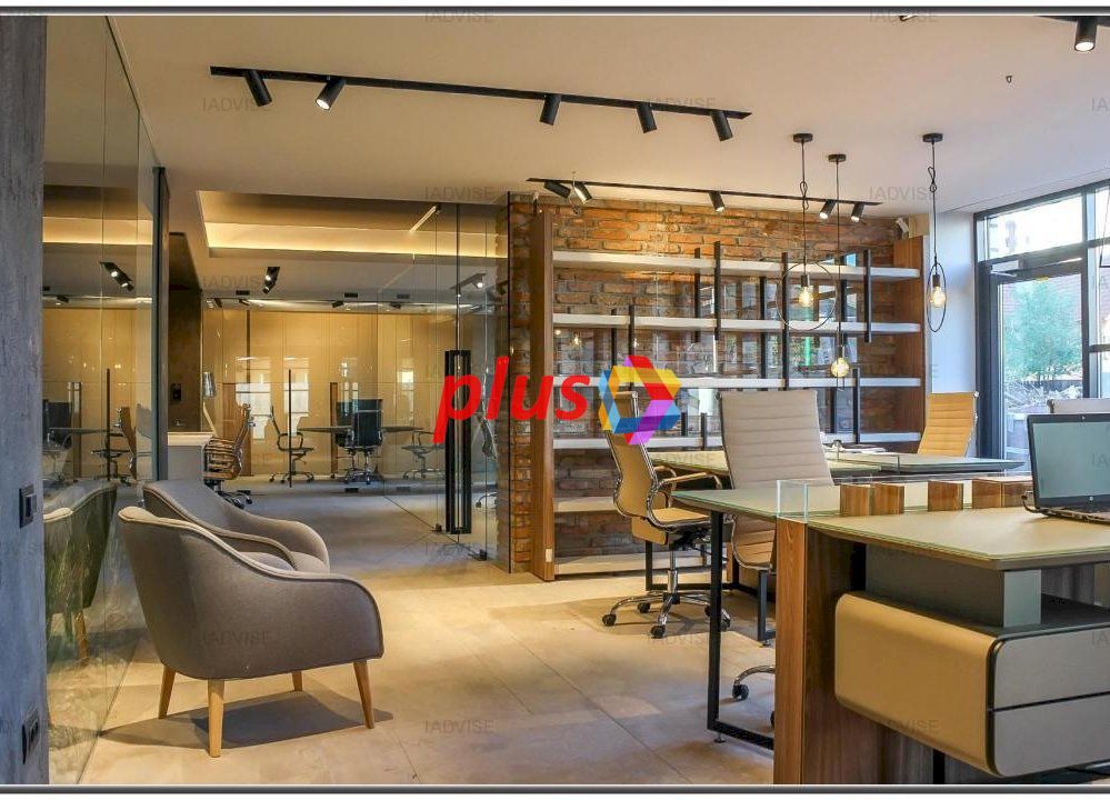 Spatiu de birouri mobilat modern - 180 mp - Poză 3