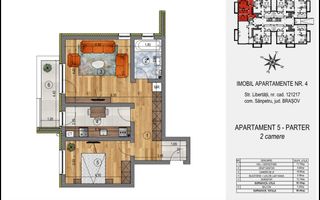 COMISION 0% / Garsonieră / Credit / Sânpetru - Poză 10