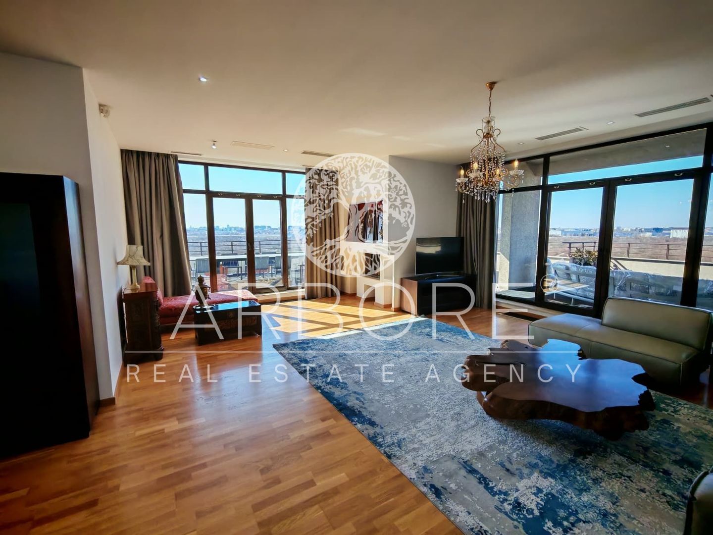 Penthouse 5 camere 250 mp lângă Ambasada SUA , zona Băneasa București - Poză 8