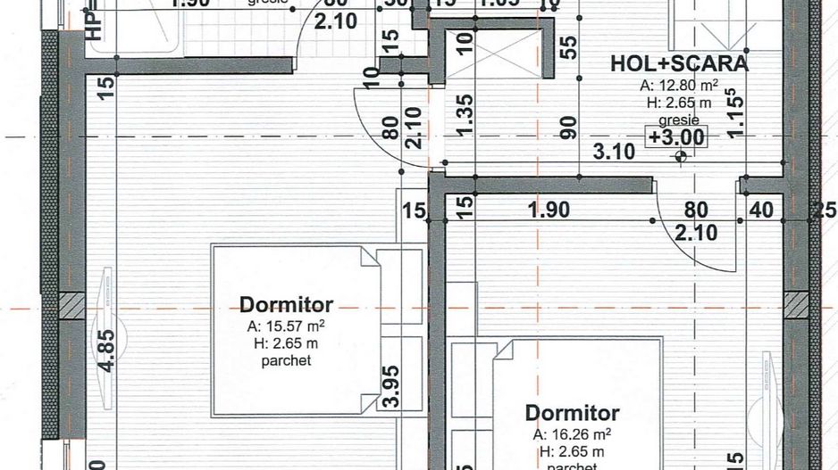 Duplex premium in Gruia, liniste, panorama si acces rapid spre Centru - Schiță 3