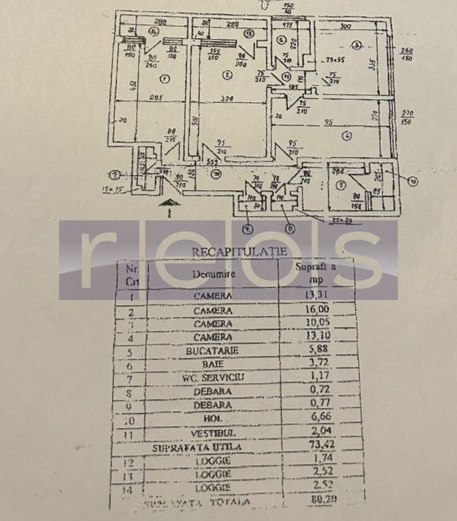 VANZARE APARTAMENT 4 CAMERE 80MP FLOREASCA DOROBANTI DUBLU VEDERE RENOVAT - Poză 16