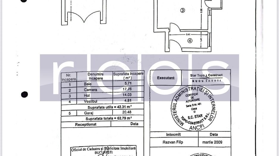 OPORTUNITATE | VANZARE APARTAMENT 2 CAMERE | VILA | 51MP | LOC PARCARE - Poză 10