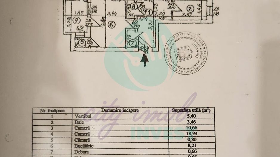 2 camere cu CENTRALA PROPRIE Bd Basarabia-Baba Novac - Poză 9