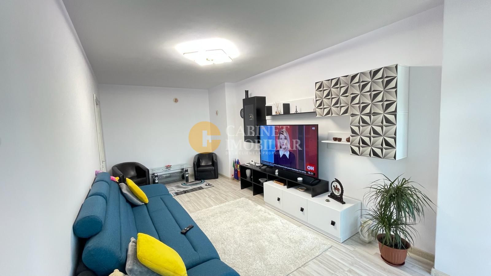 3 Camere Decomandat -Etaj Intermediar Bloc 2018 -Cug - Poză 1