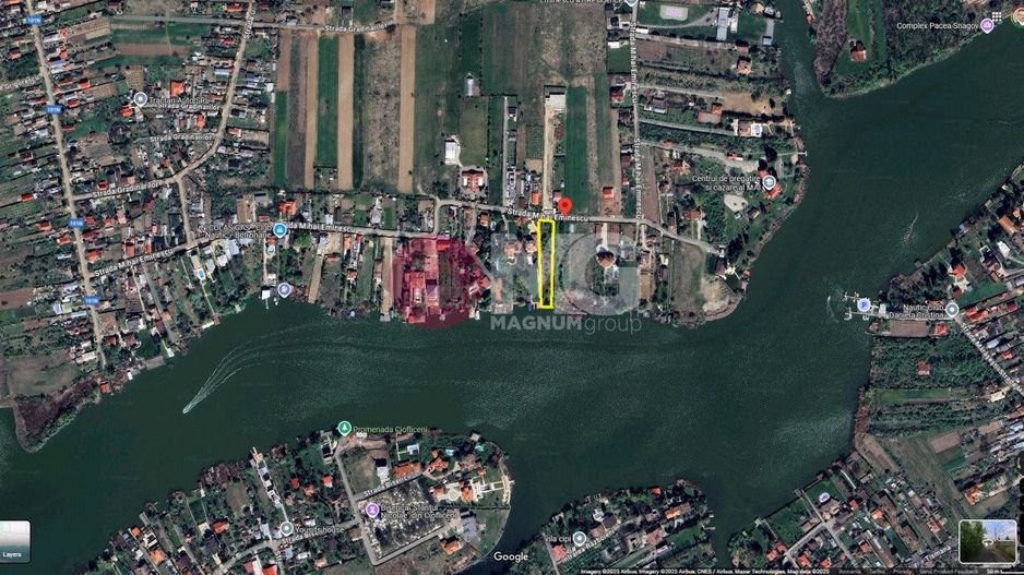 Teren de Vanzare- Snagov -deschidere lac- Izvorani - Poză 1