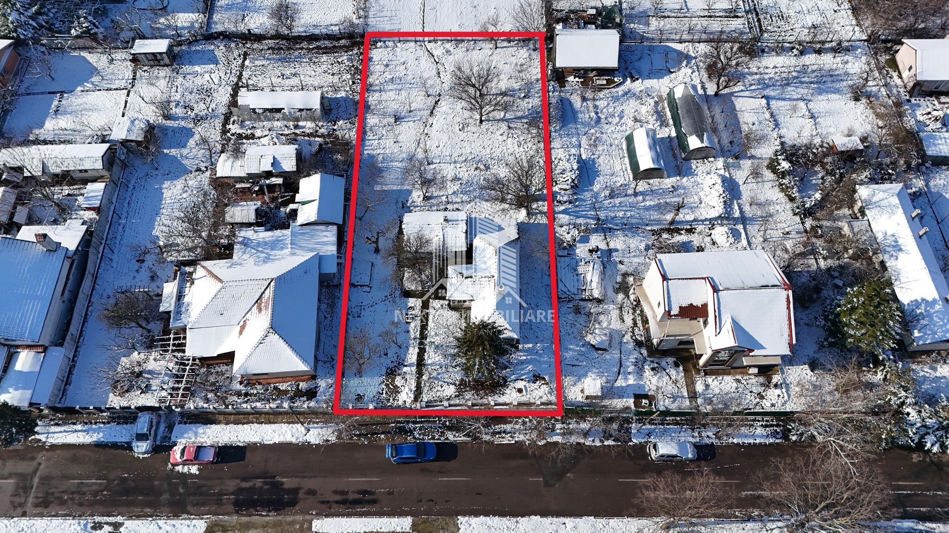 Teren 1.183 mp cu casă bătrânească, deschidere 22,37 ml - Poză 3