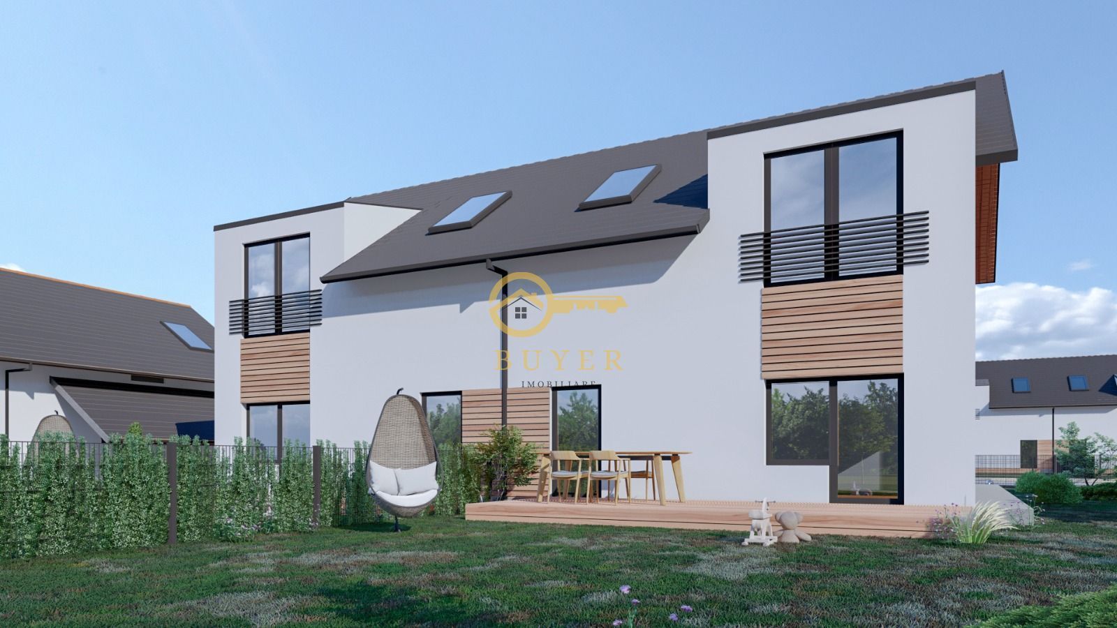 Casa tip duplex 380mp teren- Sura Mica- Ansamblu nou - Poză 10