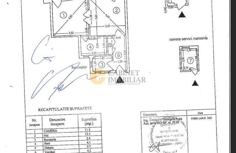 2 camere I Terasa 10 mp I Universitate - Armeneasca I Etaj 5/7 - Poză 11