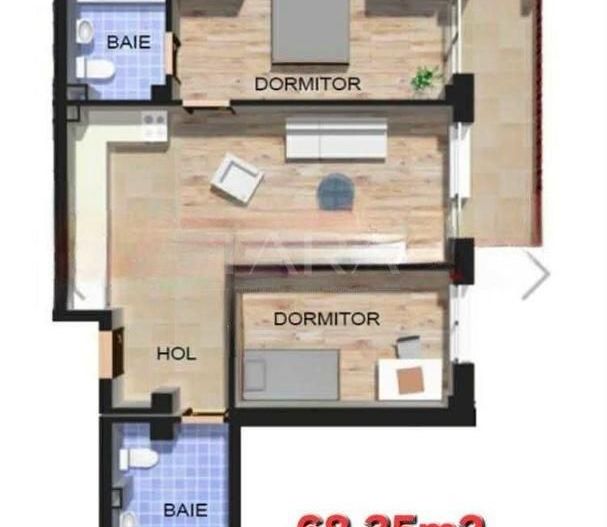 Apartament spațios, aproape de VivoMall. - Poză 6