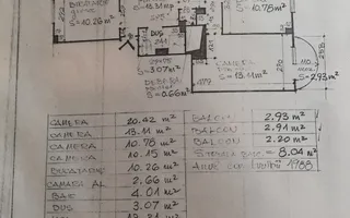 Apartament 4 camere | 90 mp | 3 balcoane | 2 parcări Piața Cipariu - Poză 15